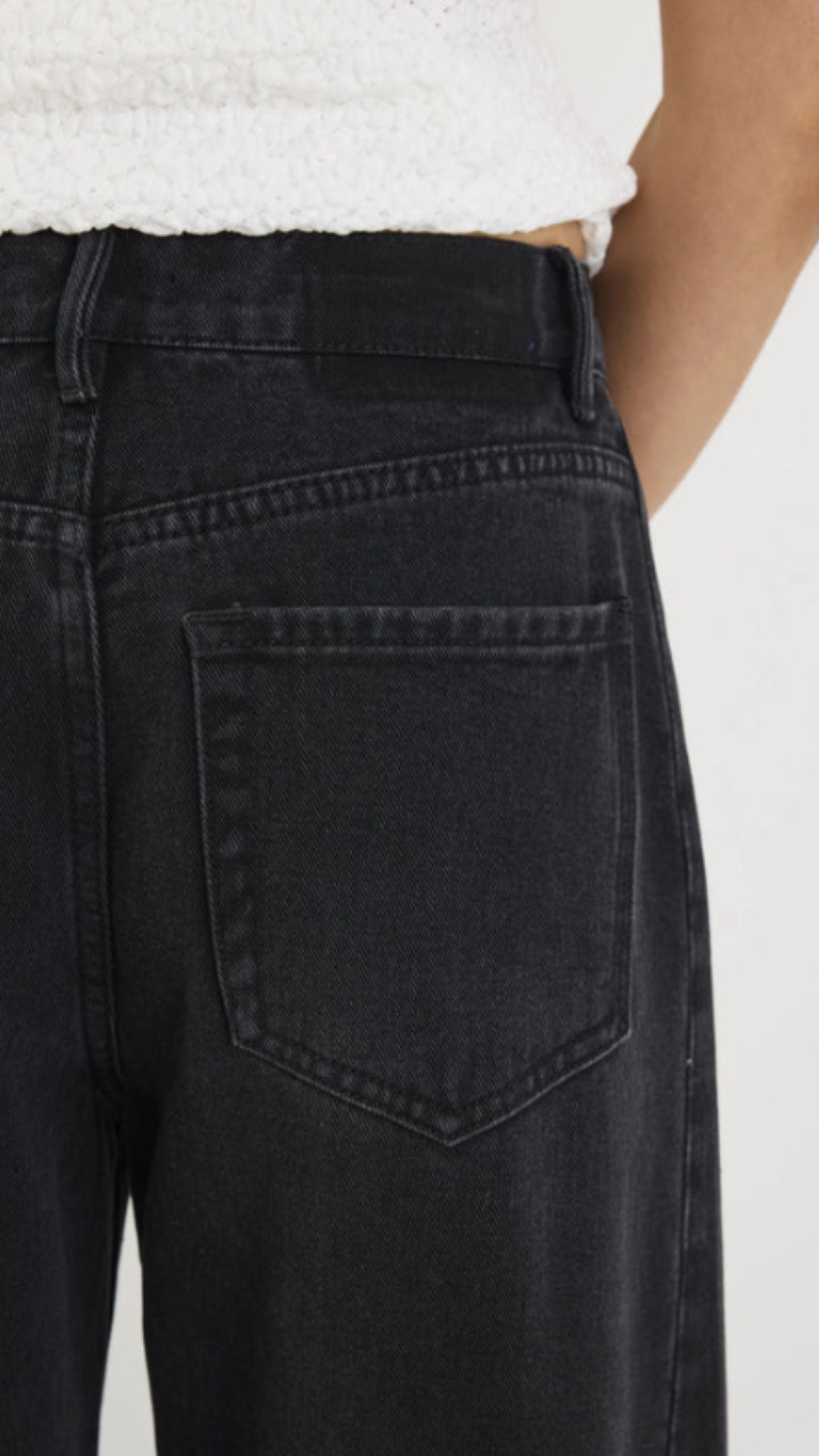 Varsity Forward Seam Barrel Jeans