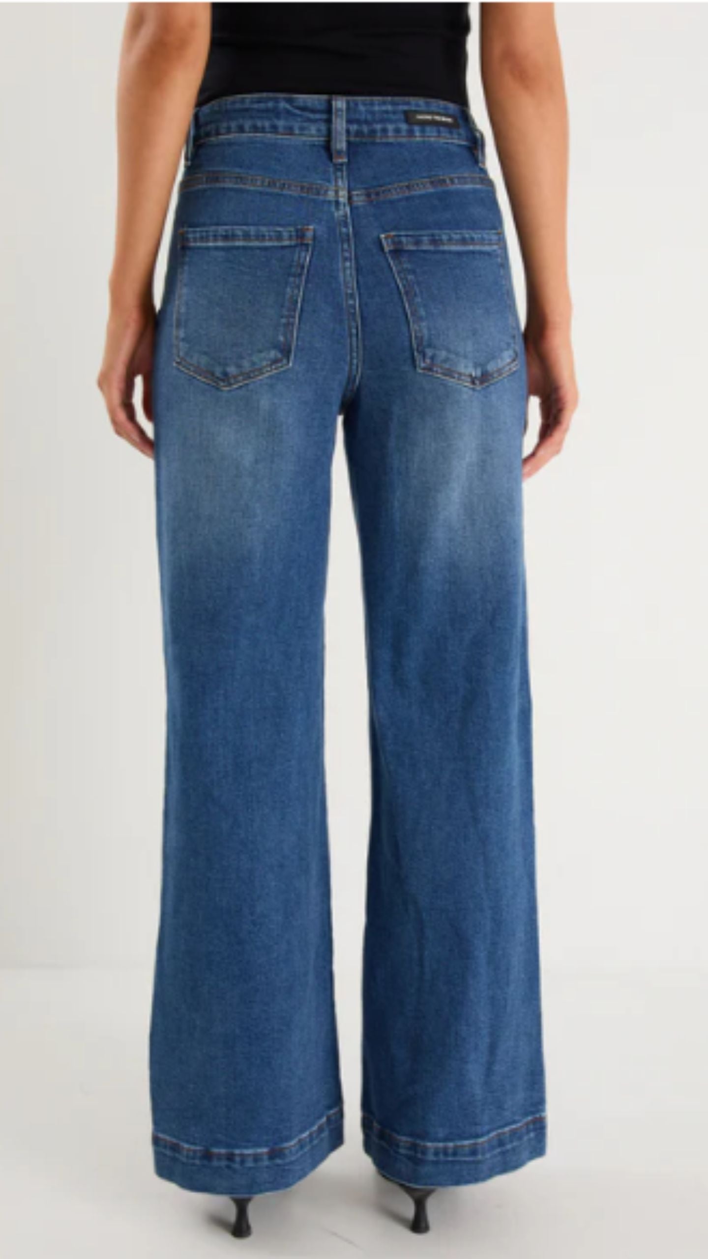 Zoey High Rise Wide Leg Jean