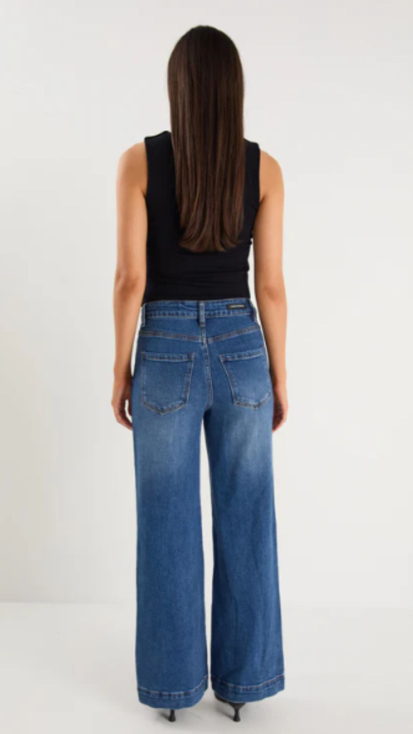 Zoey High Rise Wide Leg Jean