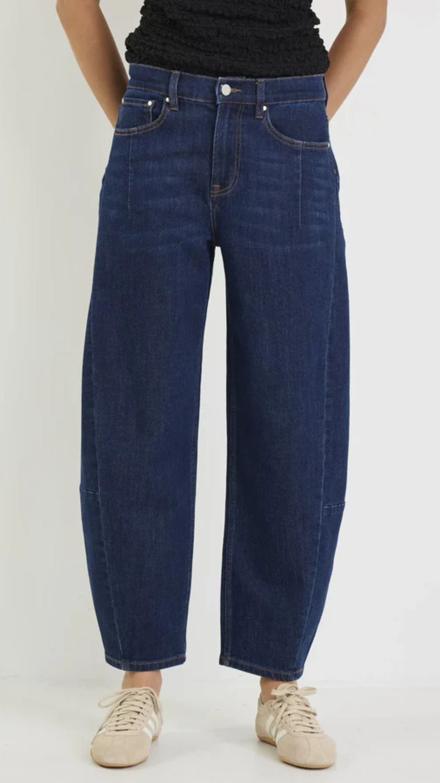 Graduate Stretch Barrel Jeans