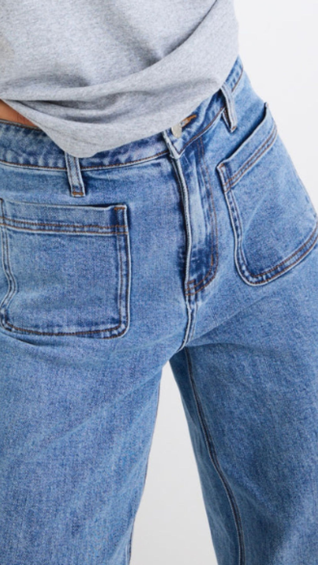 Zoey High Rise Wide Leg Jean