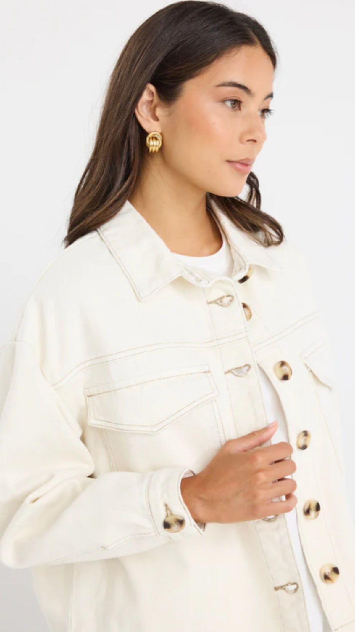 Echo Patch Pocket Denim Jacket SS
