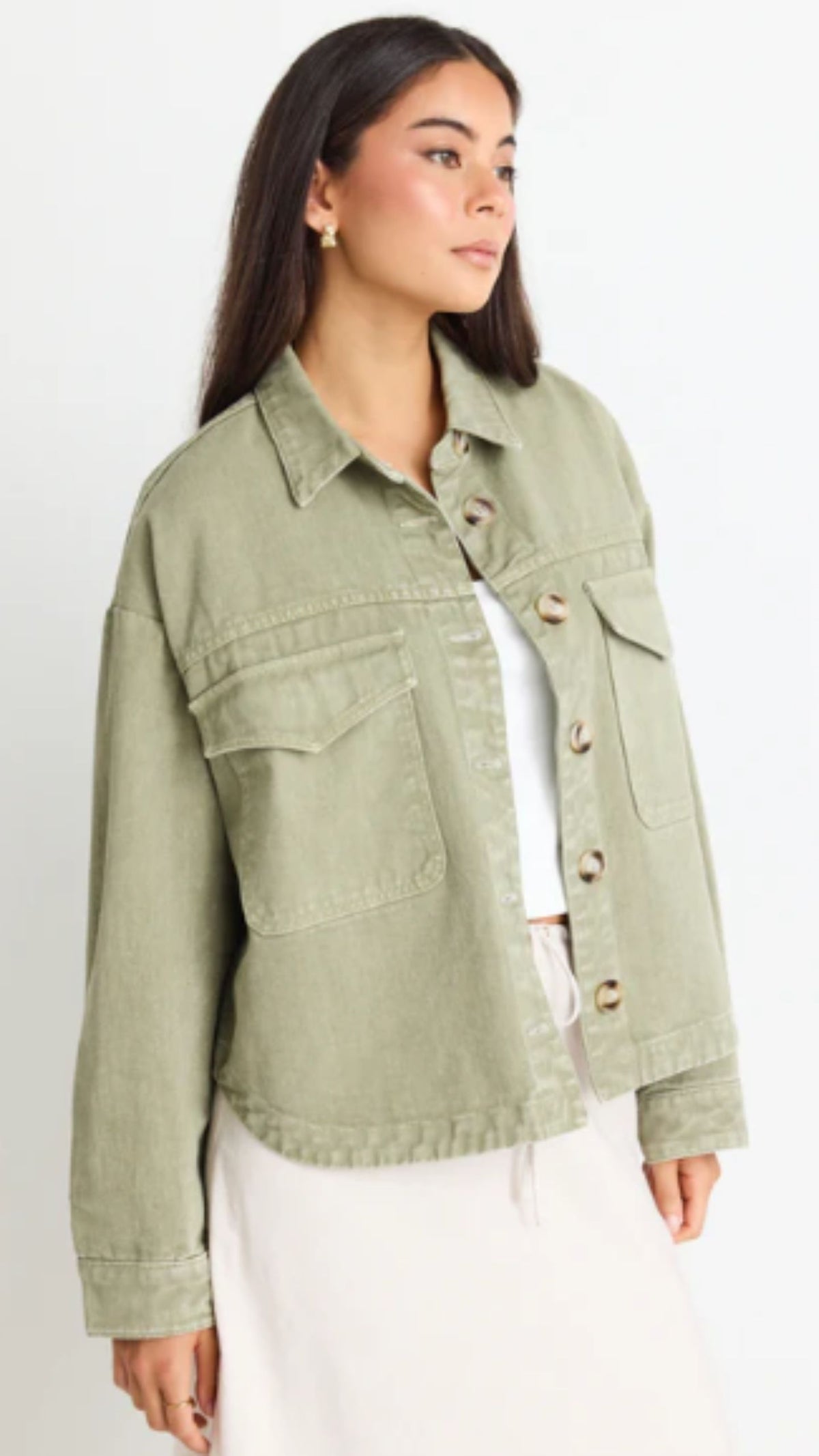 Echo Patch Pocket Denim Jacket SS