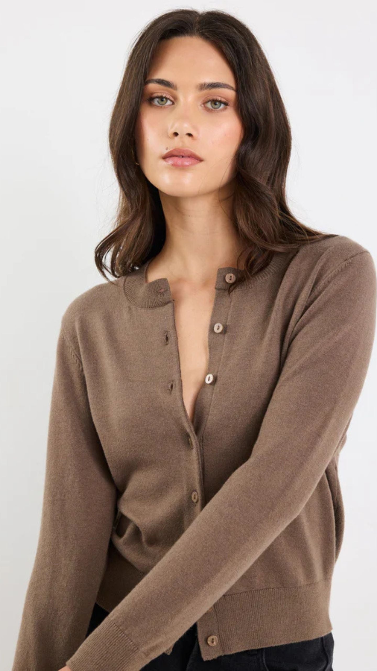 Autograph Crew Neck Cardigan