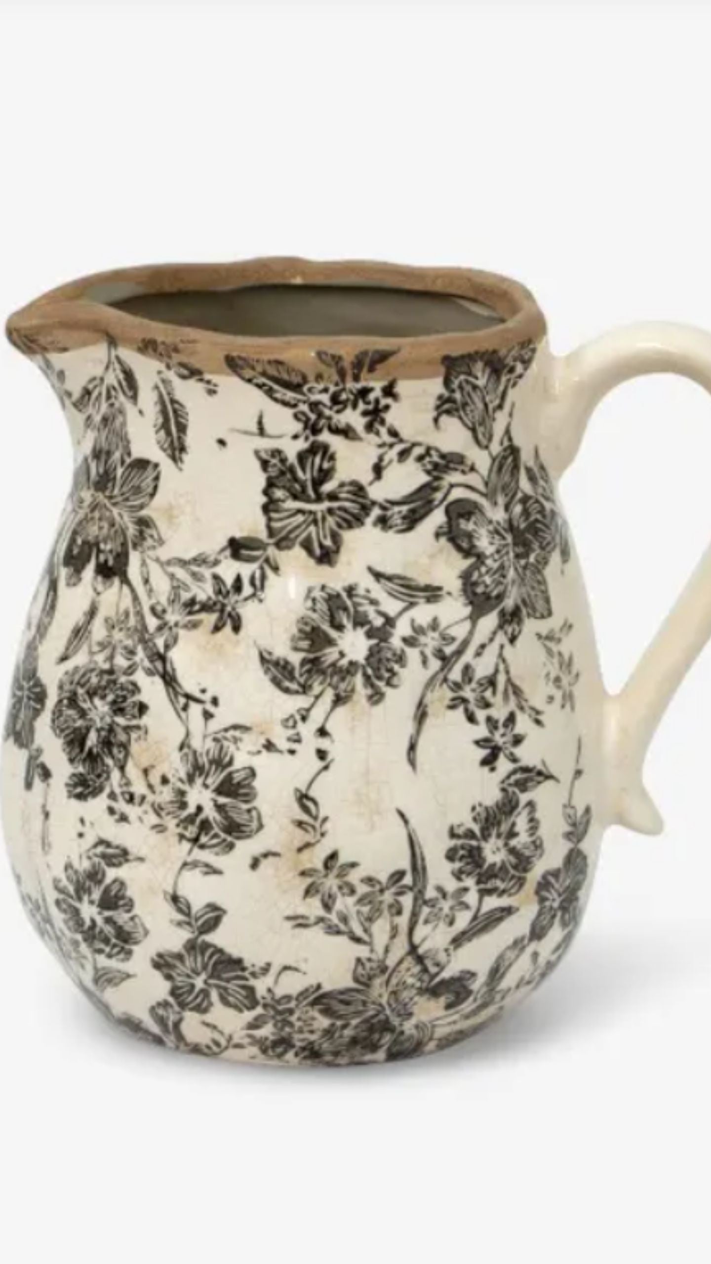 Floral Jug - Short