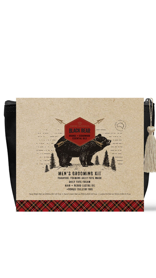 Black Bear Grooming Kit