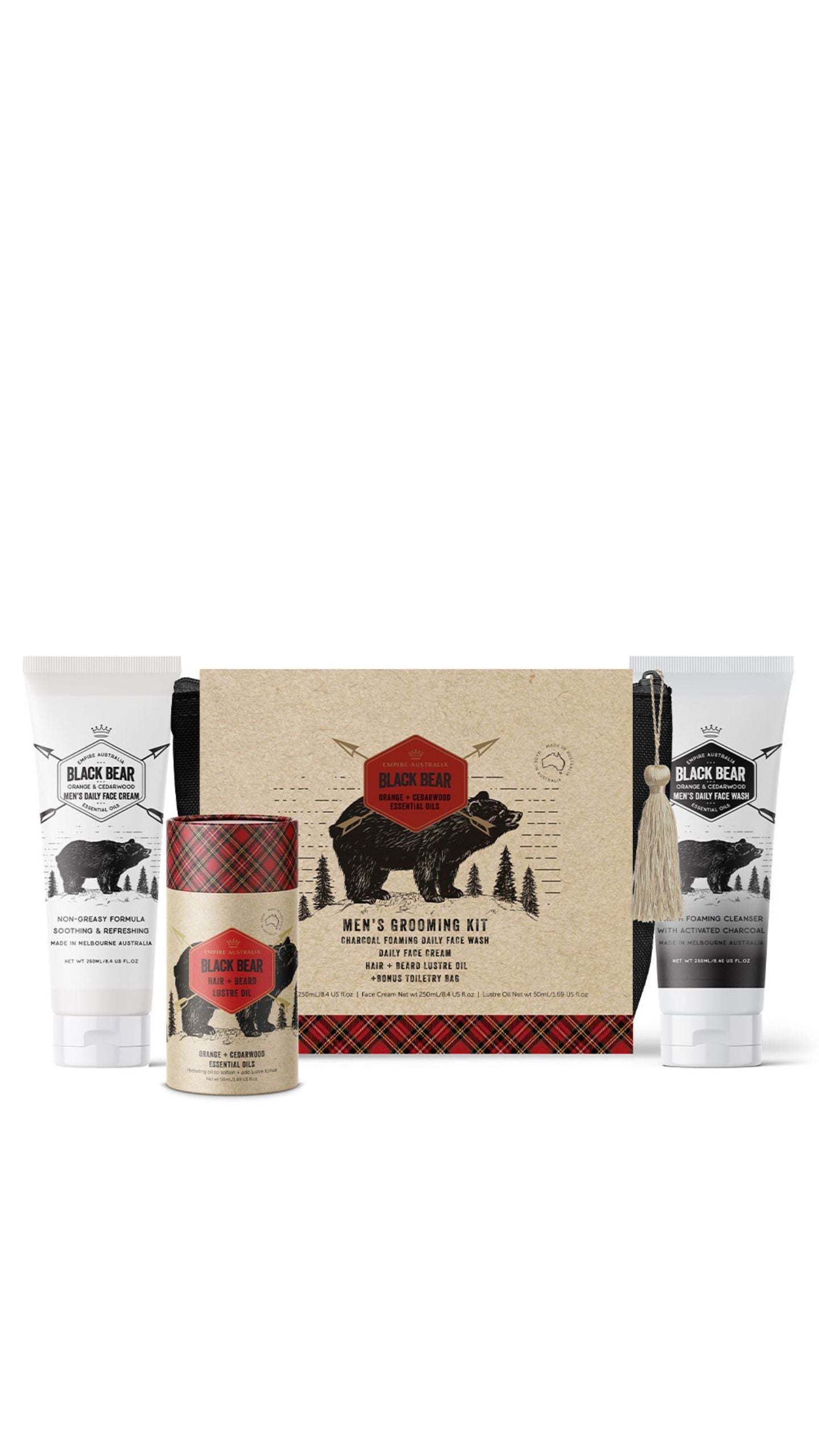 Black Bear Grooming Kit
