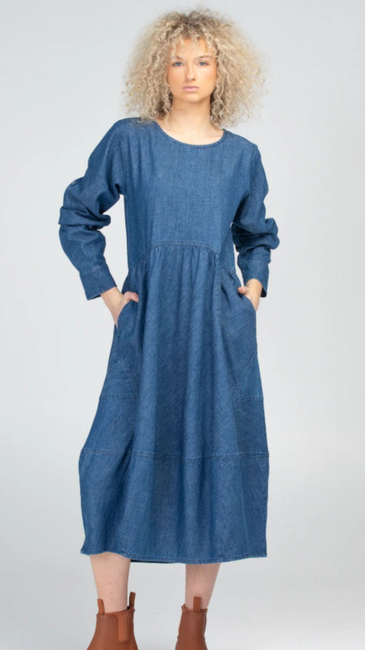 Guru Dress - Denim