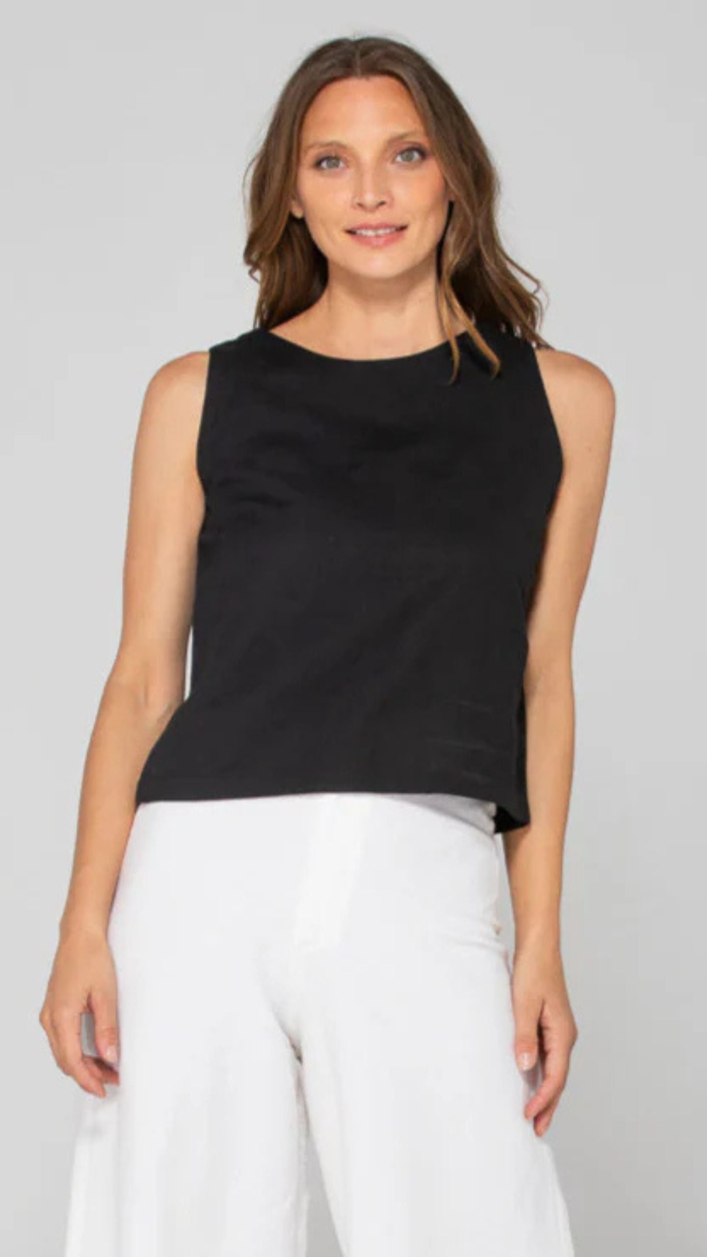 Rose Linen Top