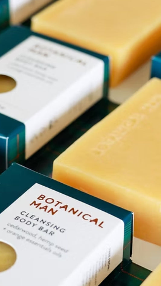 Botanical Man Cleansing Body Bar
