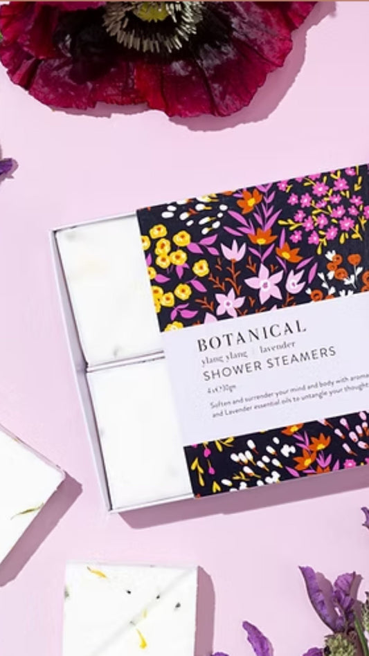Botanical Shower Steamer 4 pack