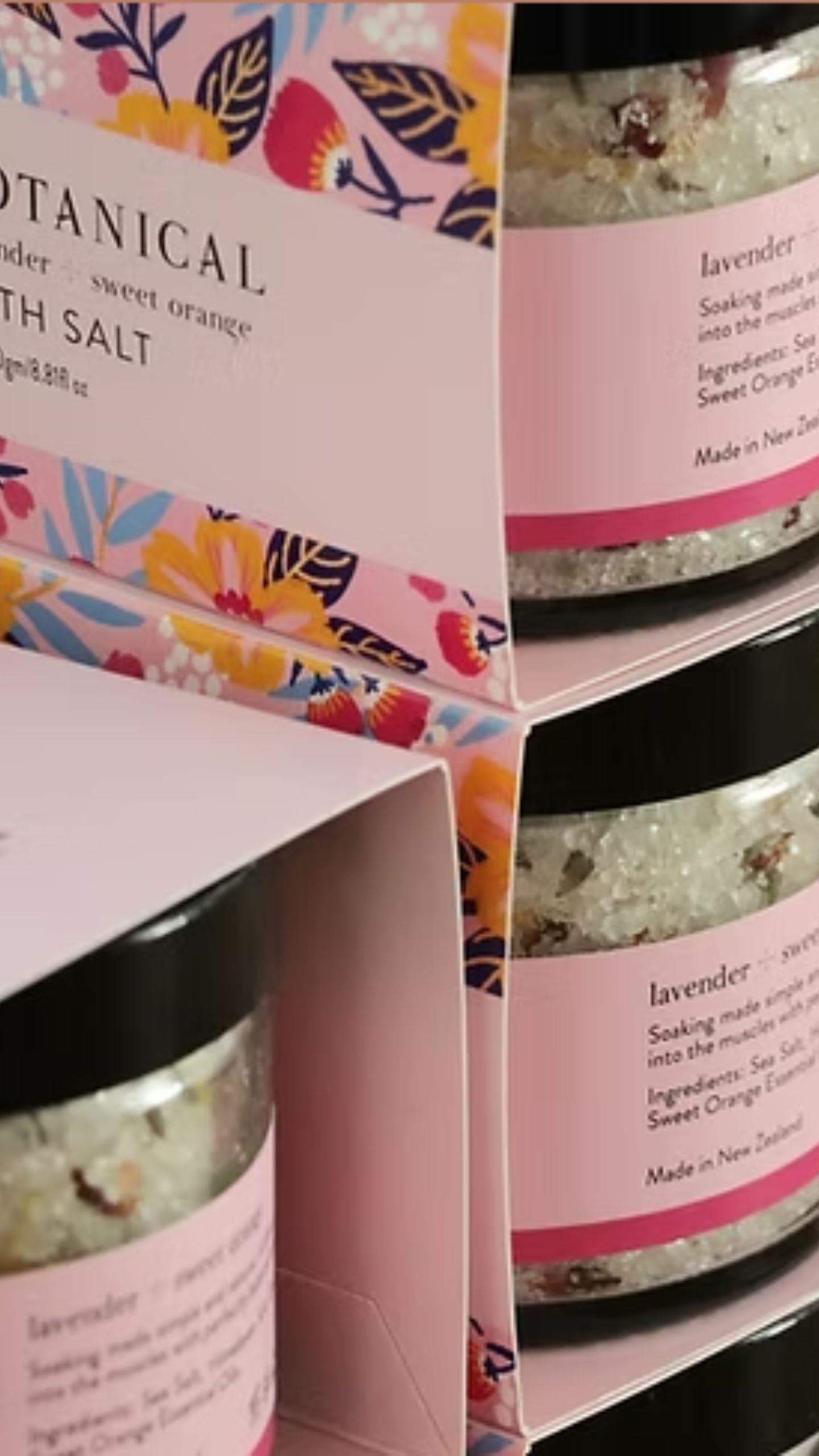Lavender + Sweet Orange Bath Salt