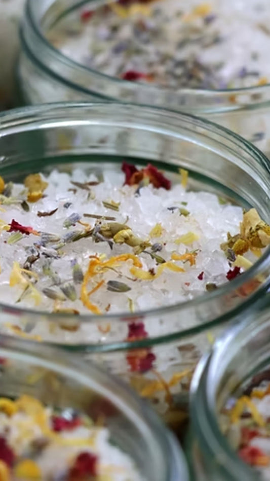 Lavender + Sweet Orange Bath Salt