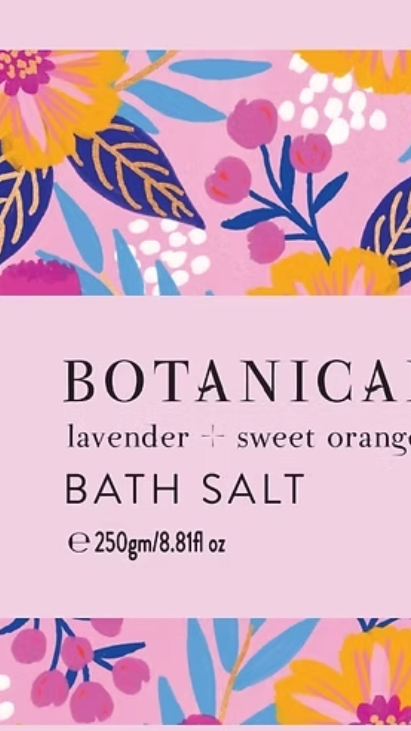 Lavender + Sweet Orange Bath Salt