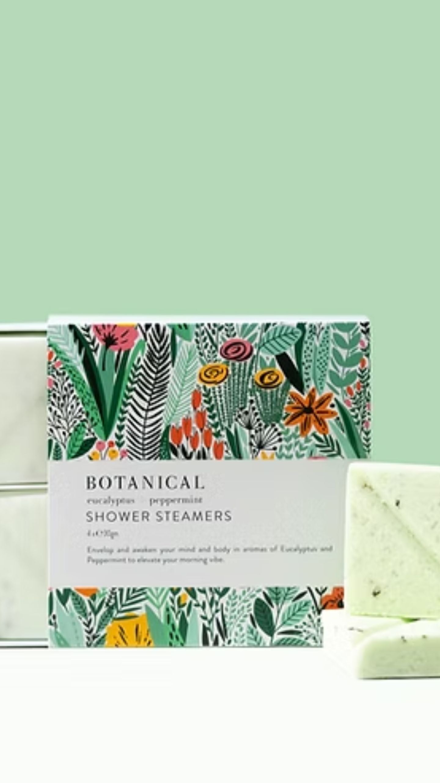 Botanical Shower Steamer 4 pack