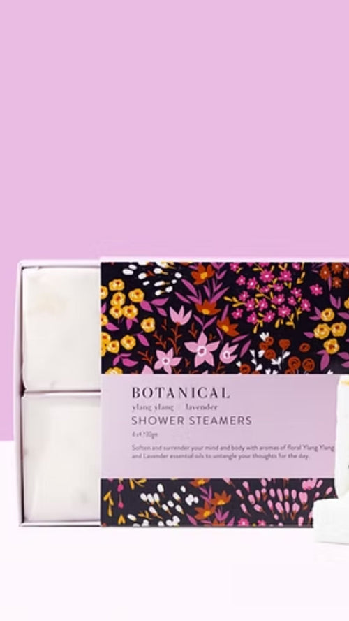 Botanical Shower Steamer 4 pack