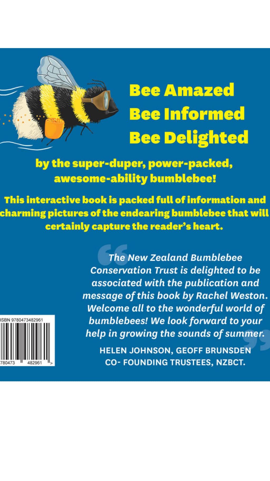 Bumblebees have smelly feet