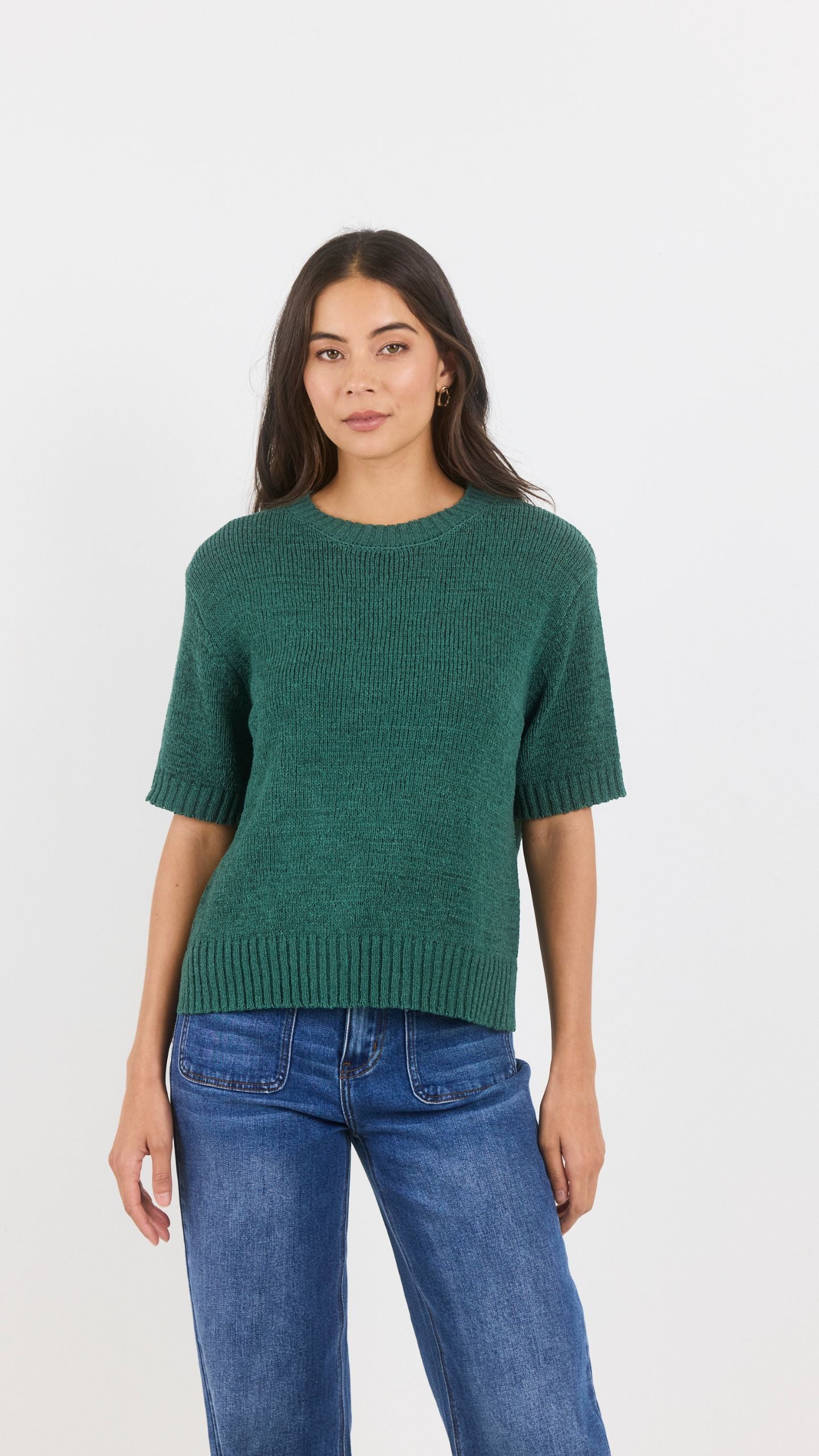 Loveable Tape Yarn Knit Tee