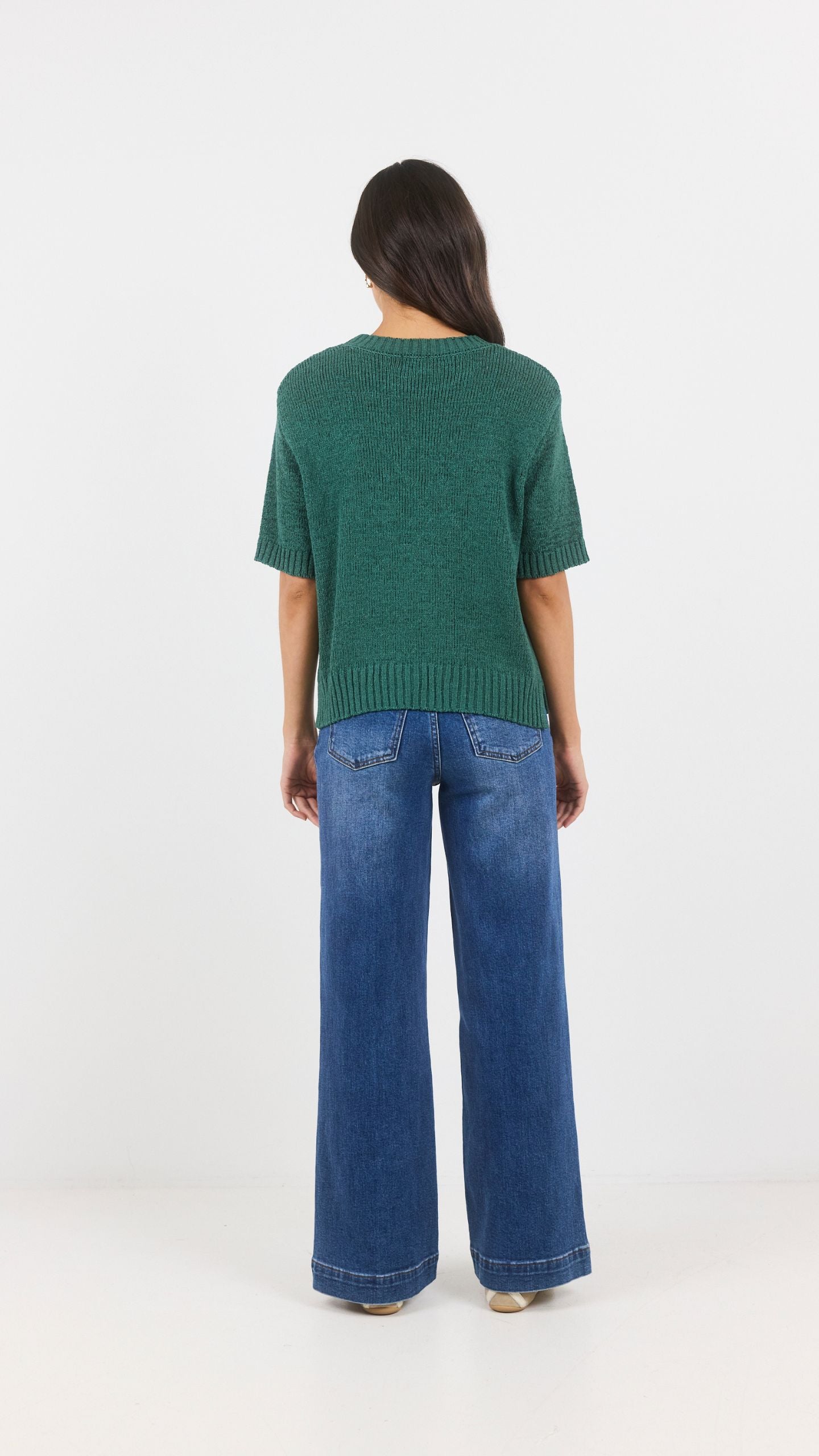 Loveable Tape Yarn Knit Tee