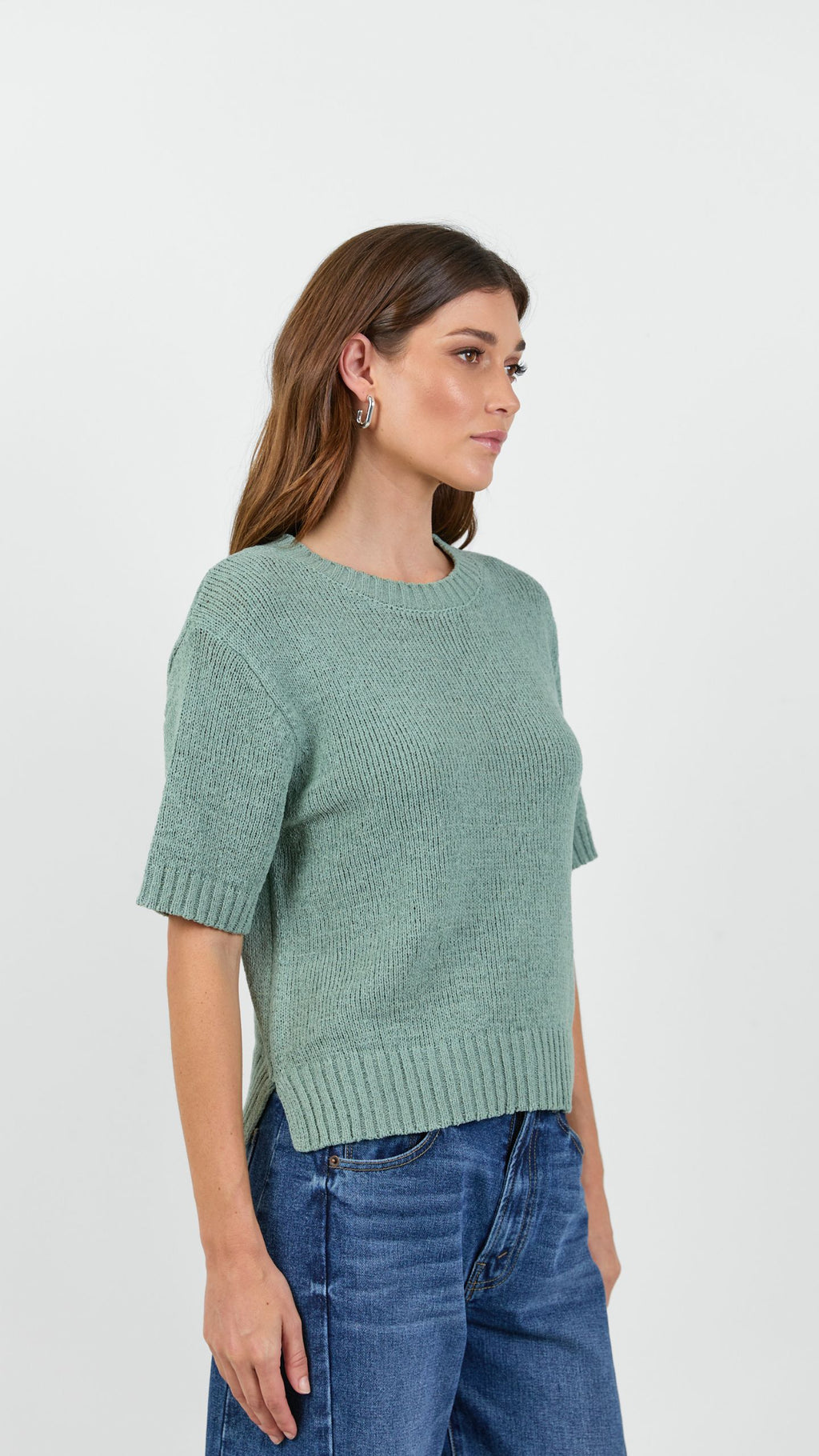 Loveable Tape Yarn Knit Tee