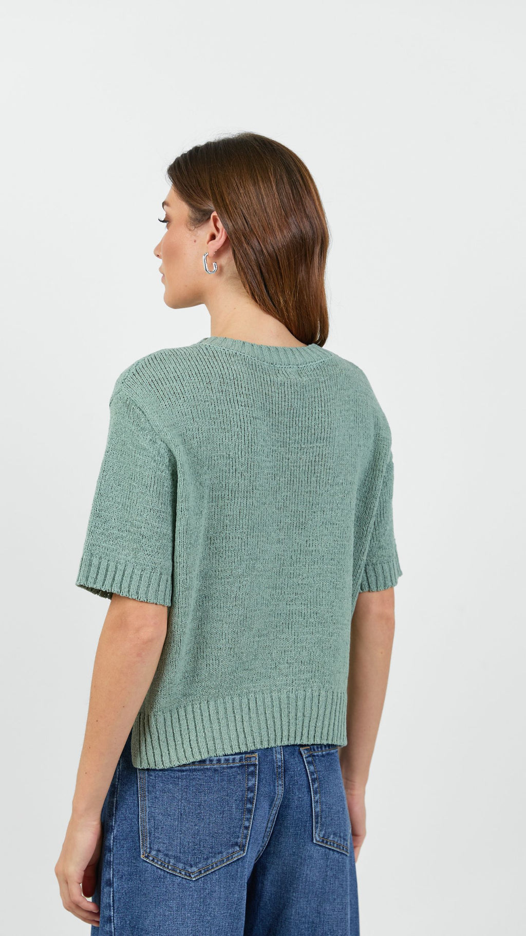 Loveable Tape Yarn Knit Tee