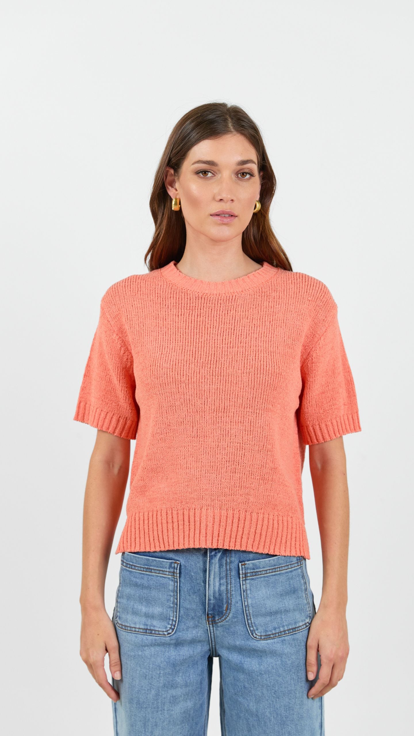 Loveable Tape Yarn Knit Tee