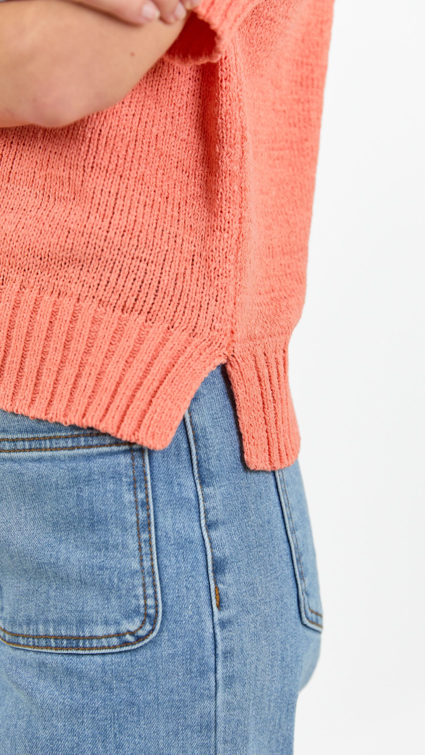 Loveable Tape Yarn Knit Tee