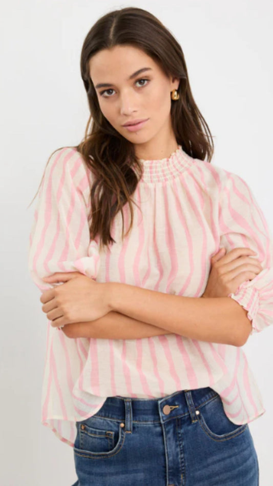 Precisian High Neck SS Top