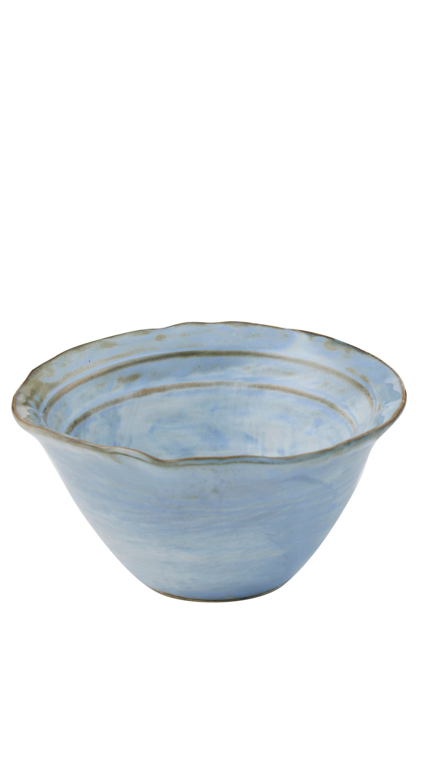 Aqua Ceramic Bowl