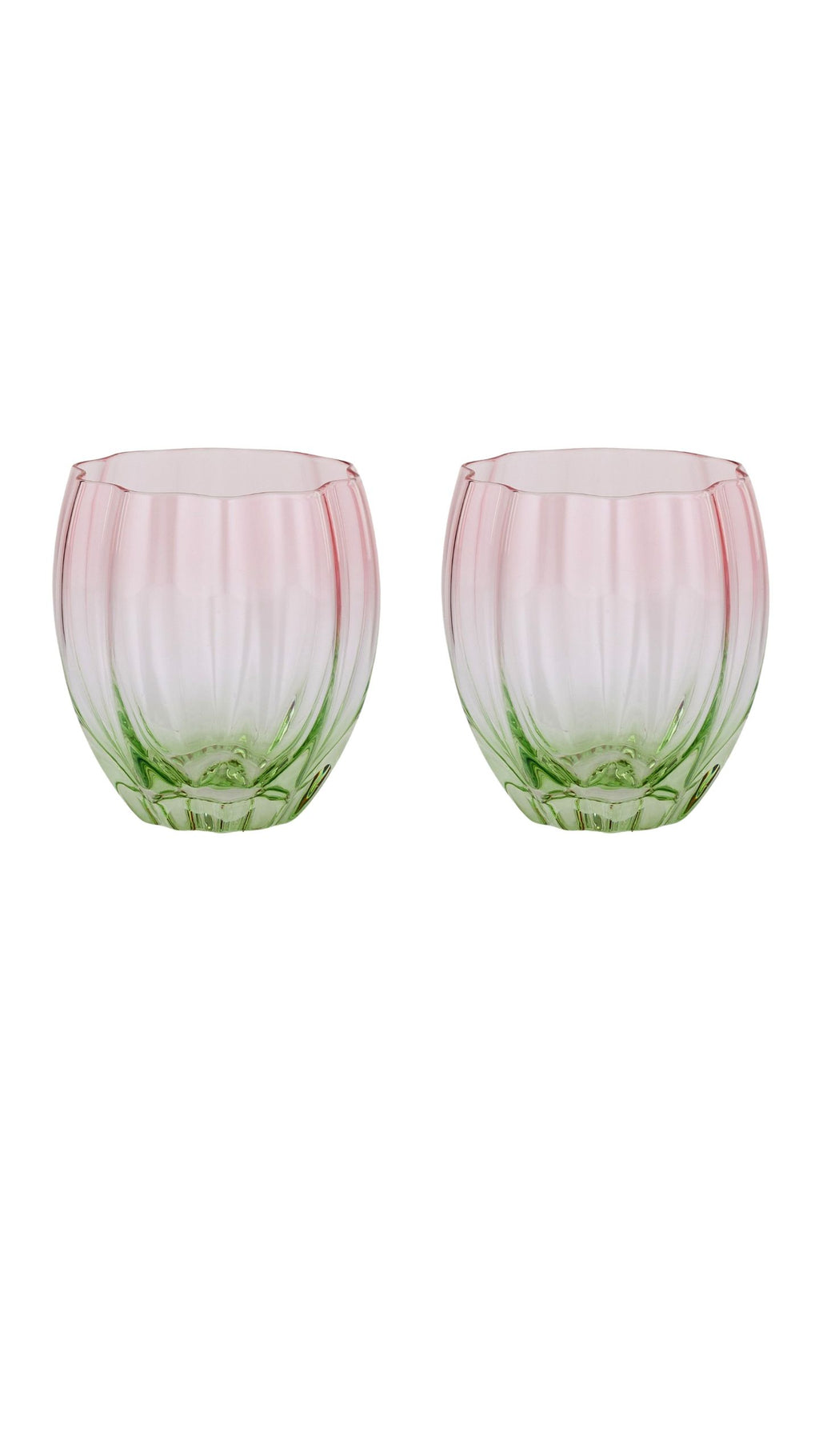 Lotti Tulip Tumbler 8 x 4 x 10 cm Set of 2