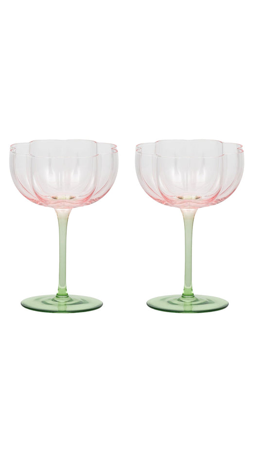 Lotti Tulip Glass 11 x 15cm Set of 2