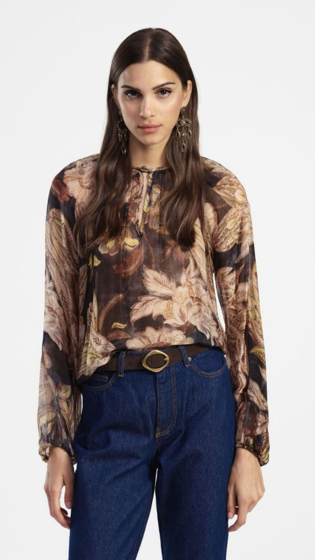 Gathered Blouse