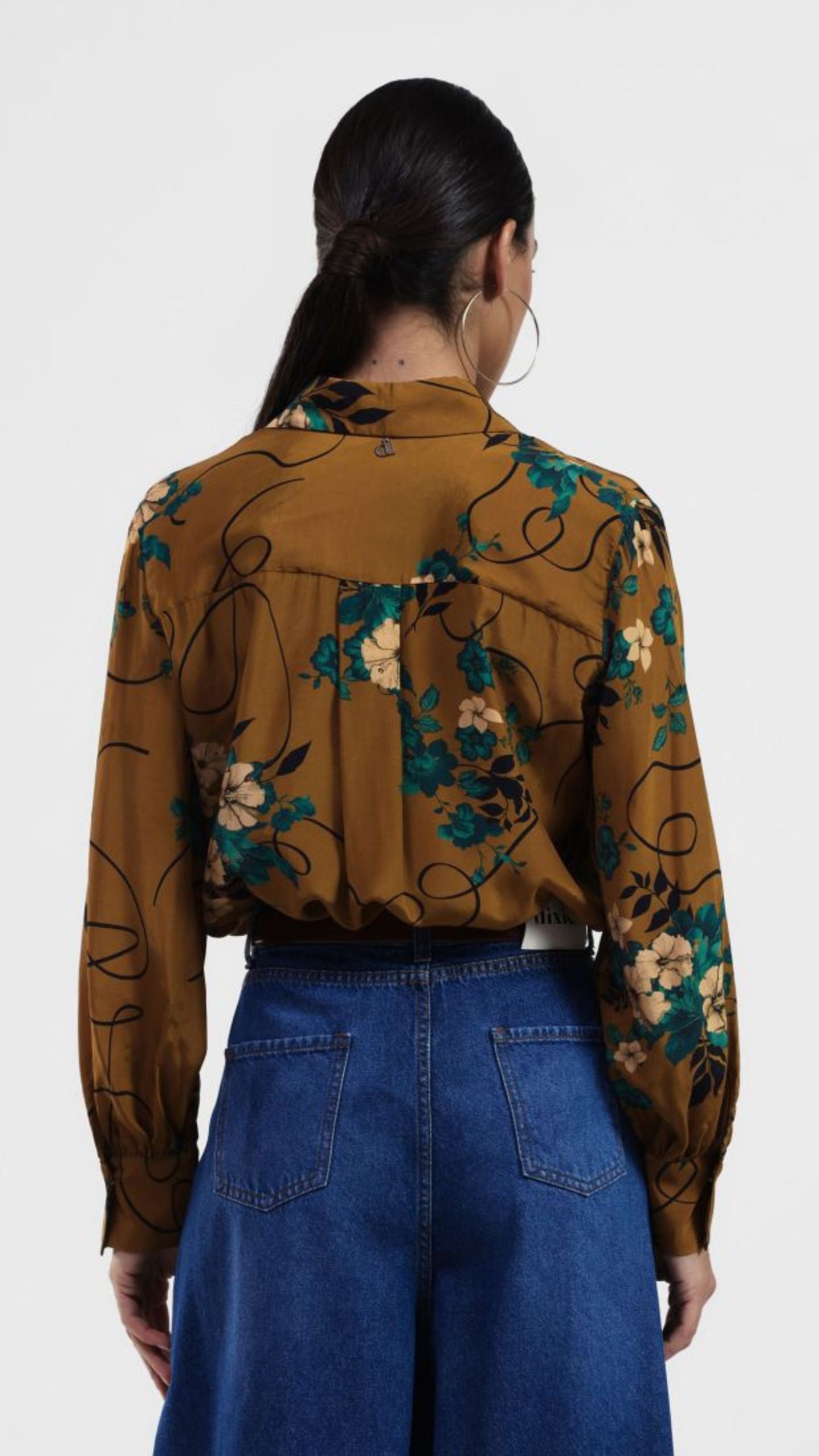 Ocra Floral Shirt