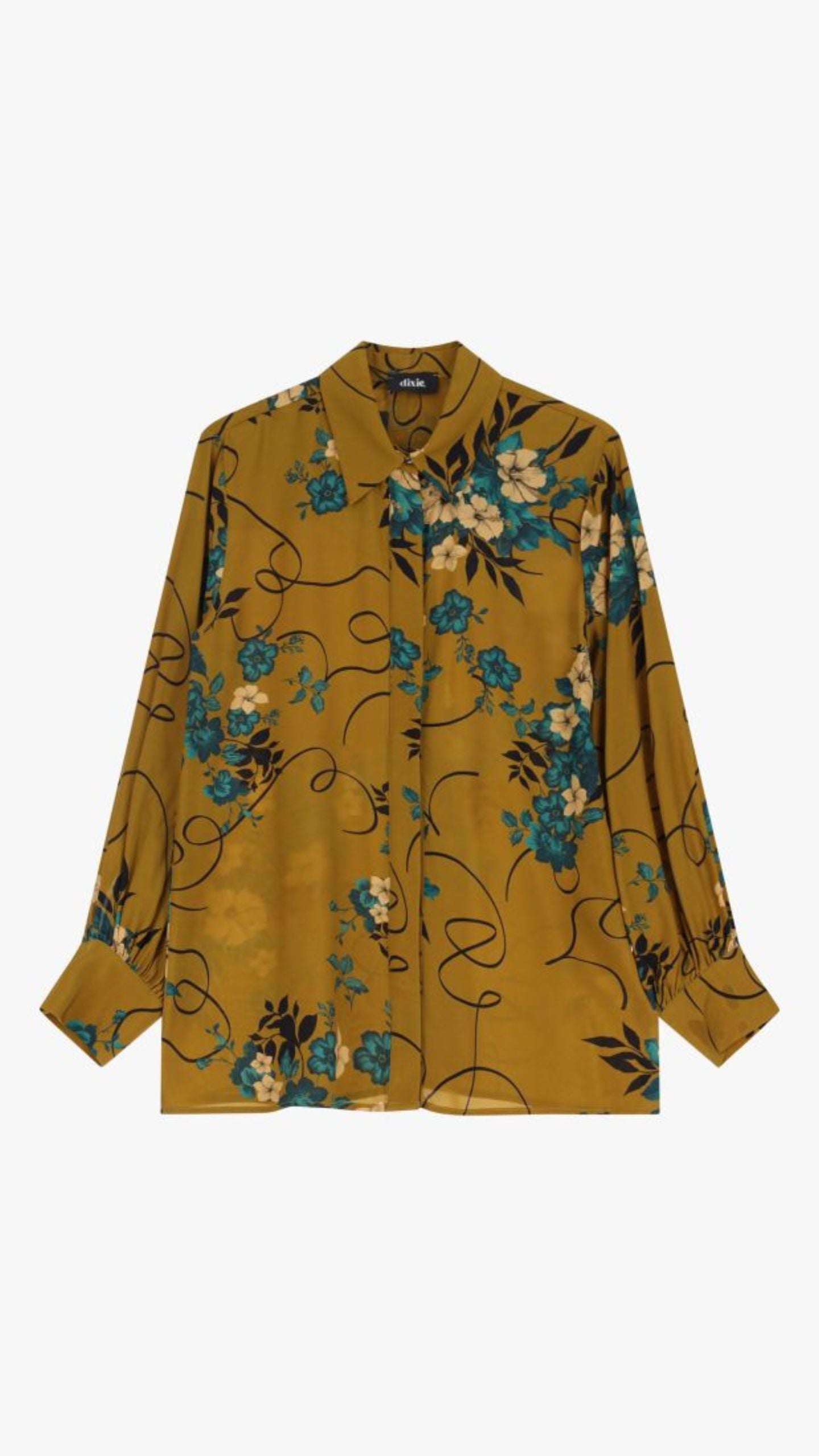Ocra Floral Shirt