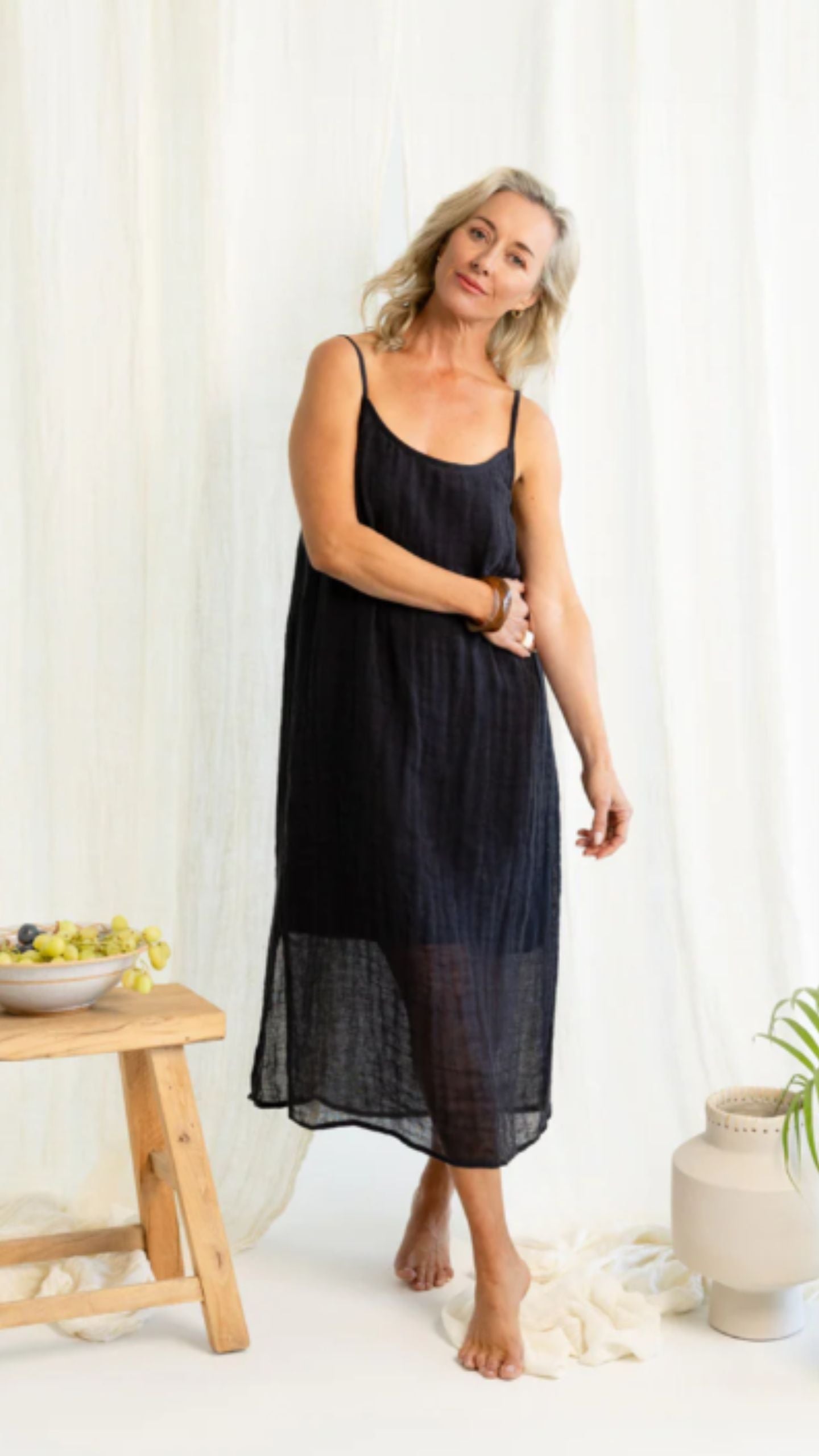 Luxe Linen Midi