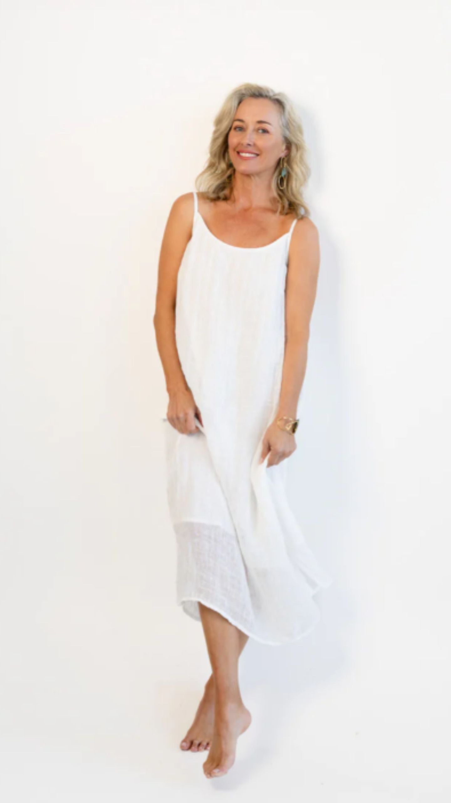 Luxe Linen Midi