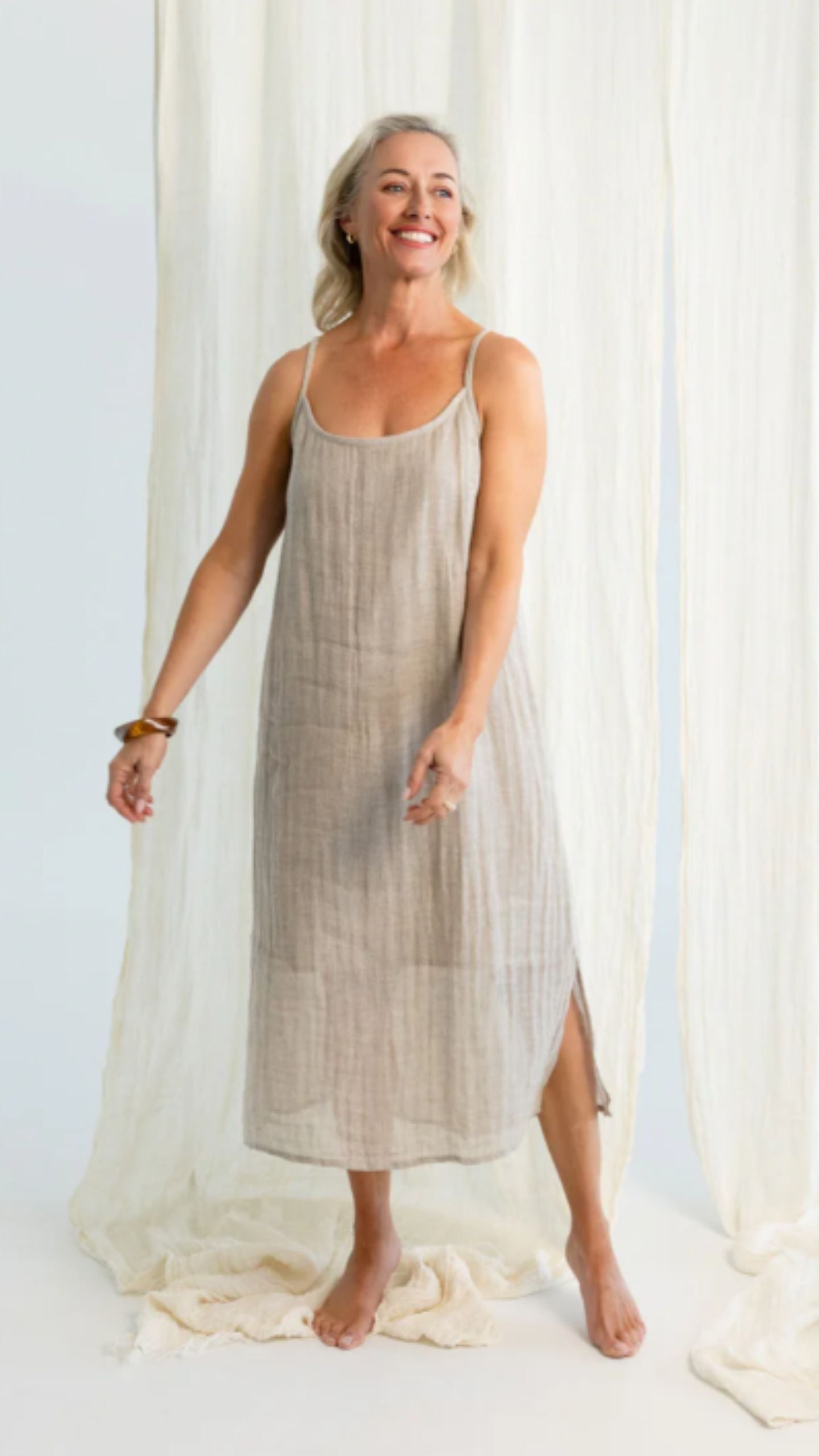 Luxe Linen Midi