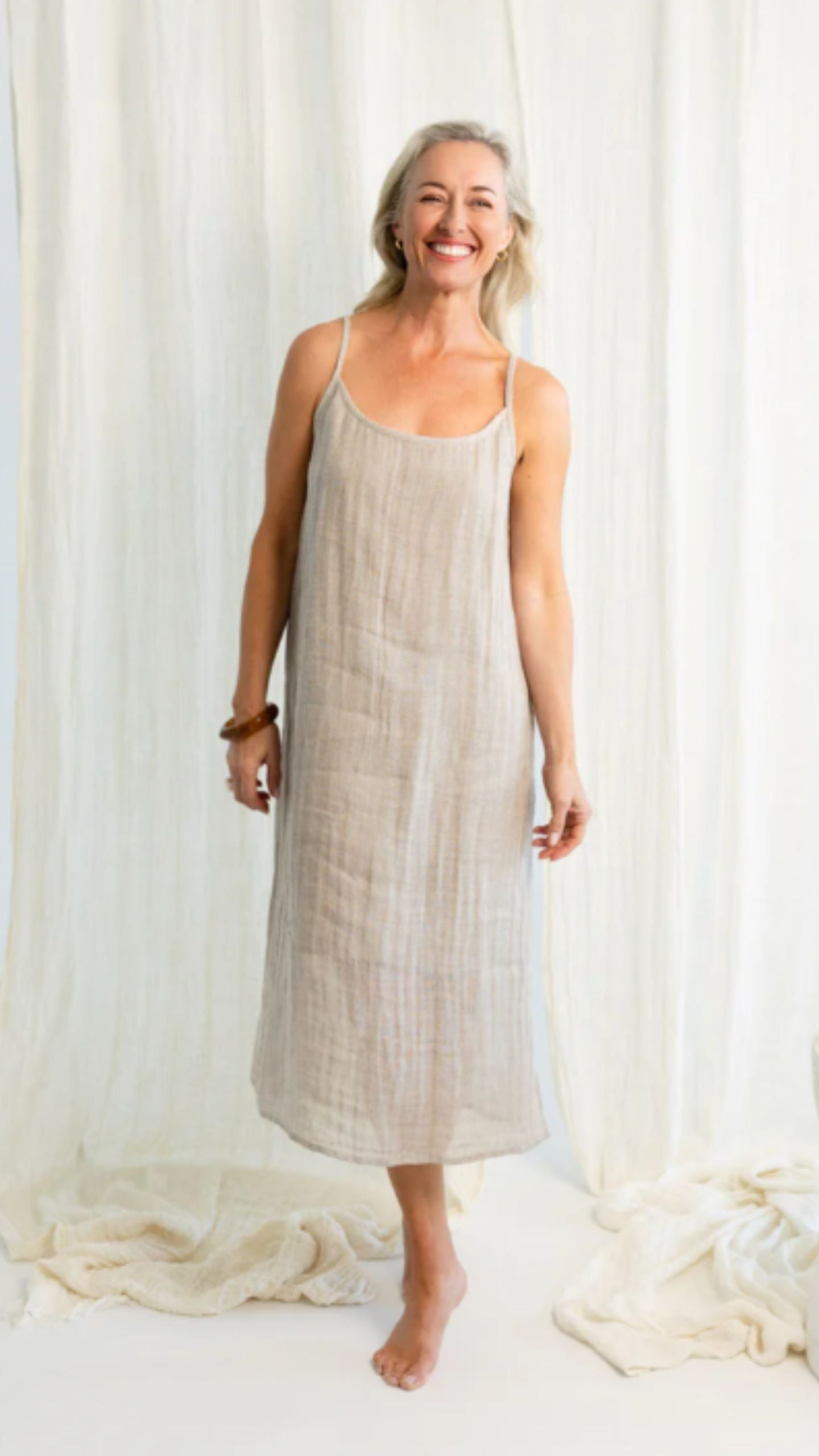 Luxe Linen Midi