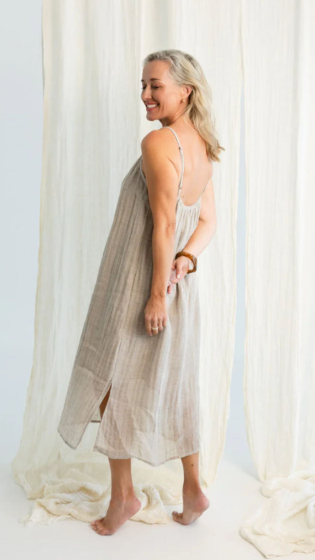 Luxe Linen Midi