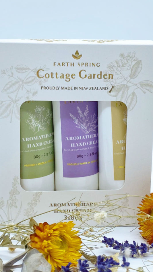 Earth Spring Aromatherapy Hand Cream Trio Gift Set