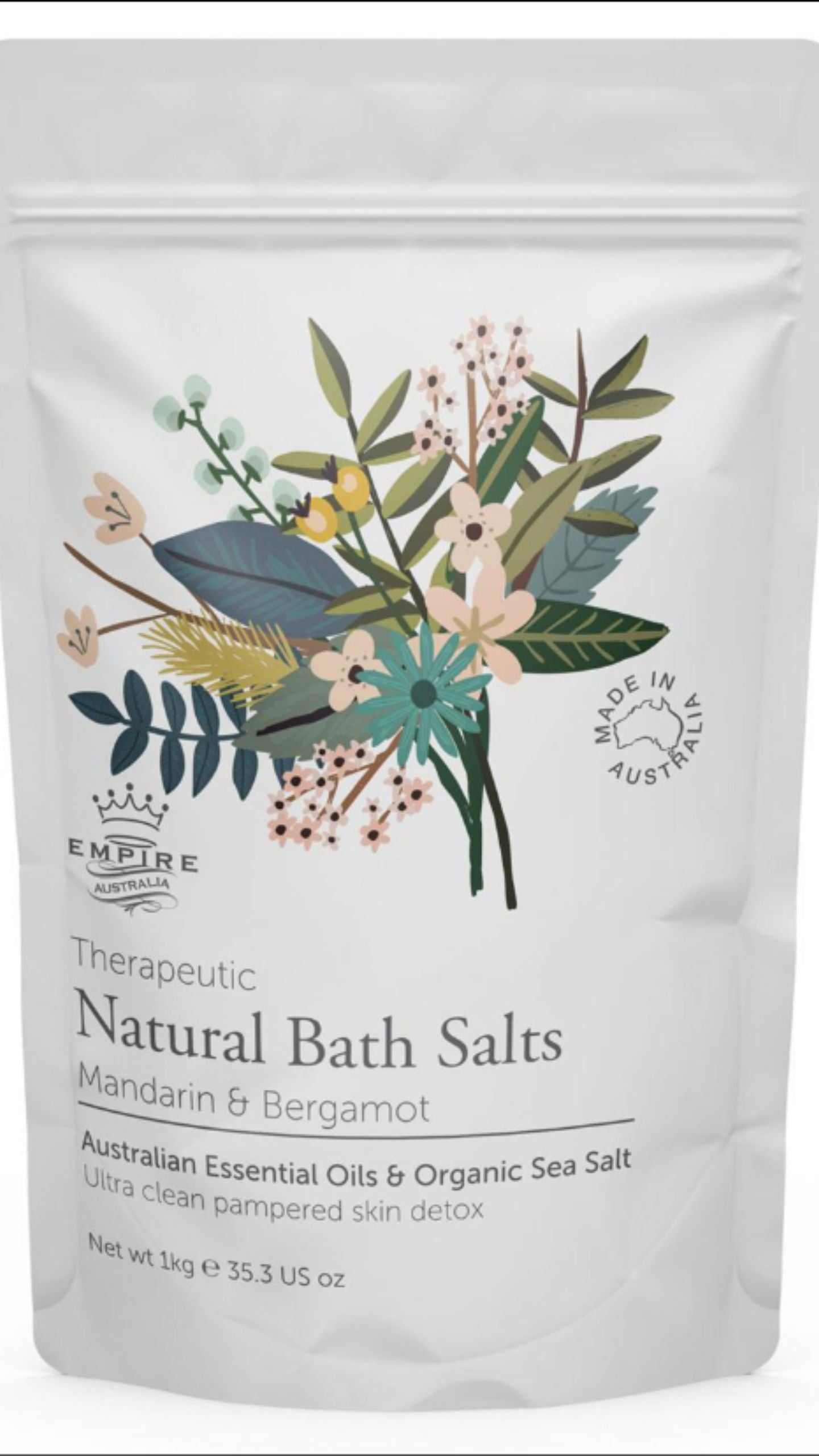 Therapeutic Natural Bath Salts