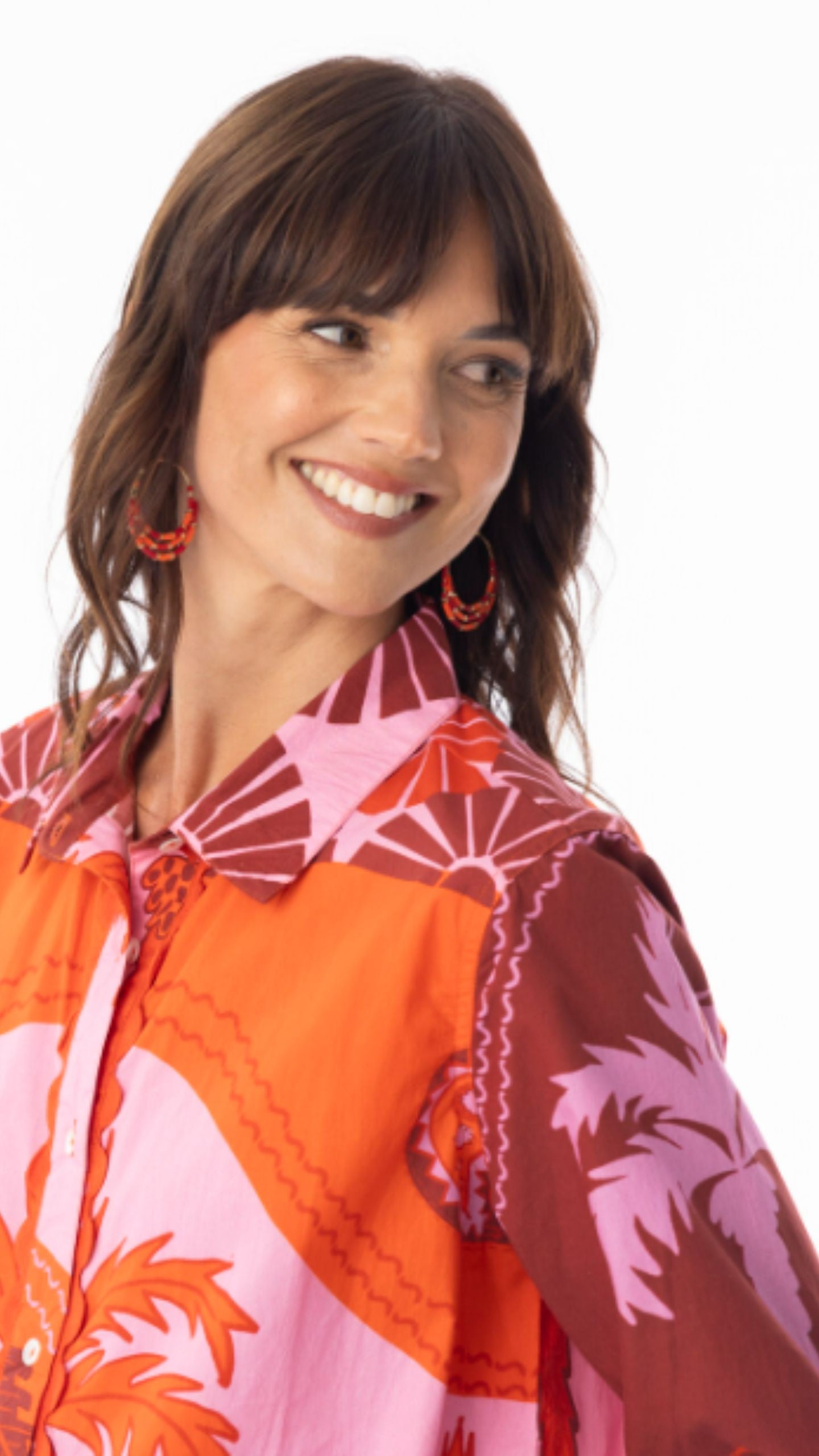 Celeste Orange Shirt