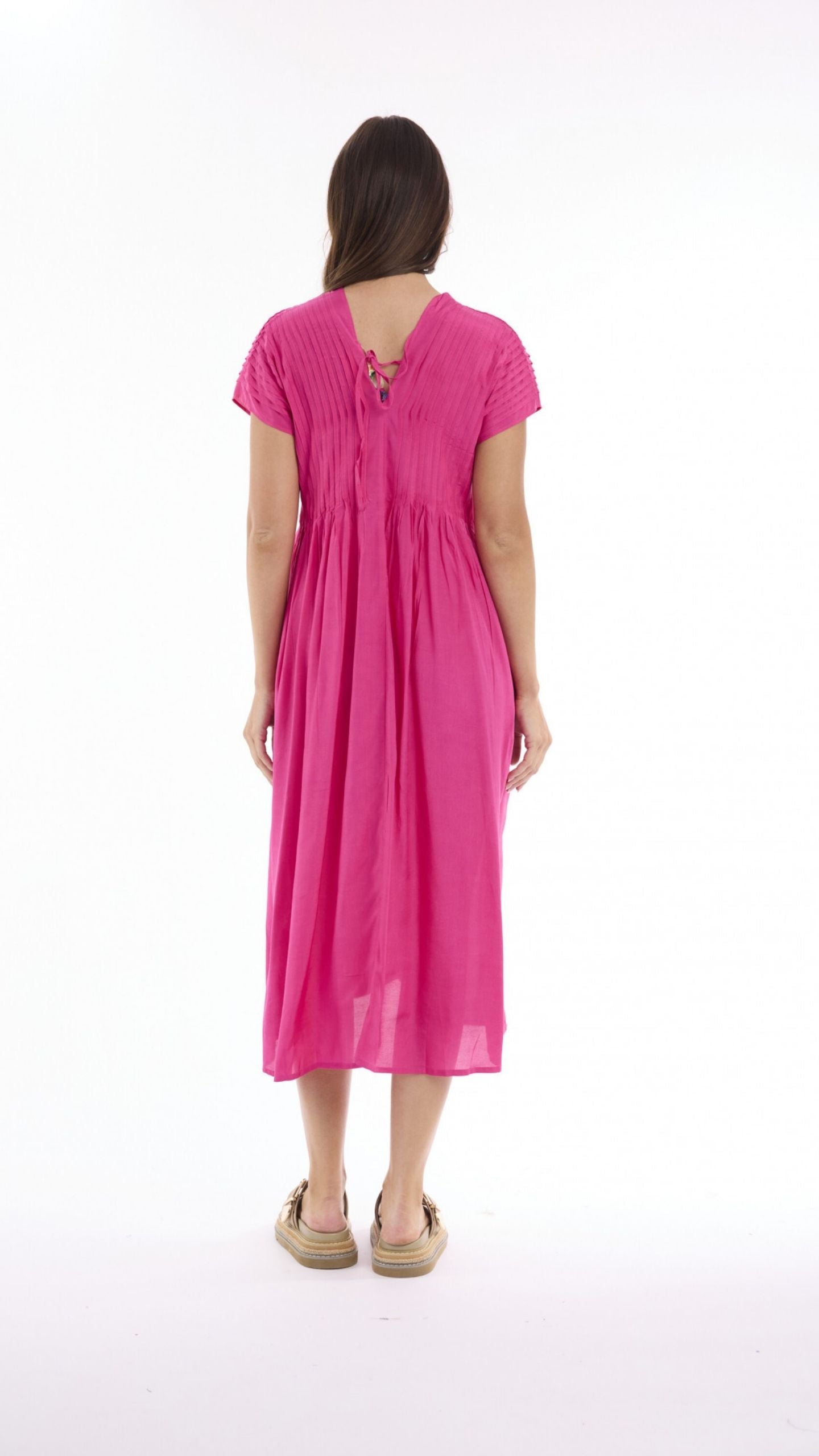 Lux Pleated Dress