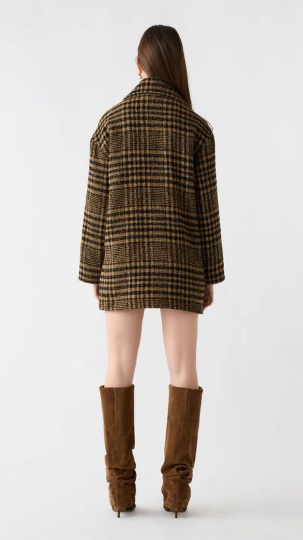 Chronicle Check Coat