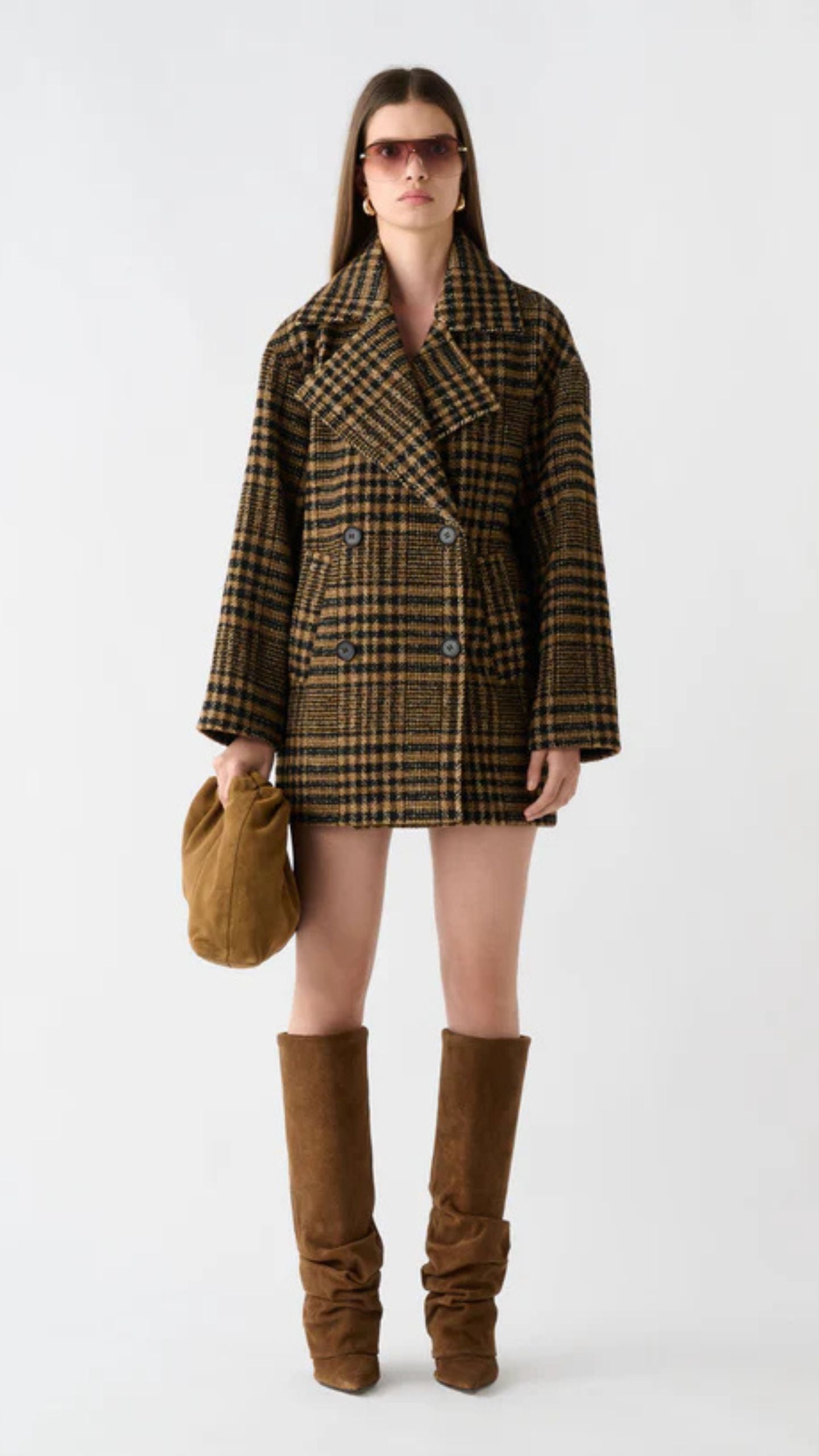 Chronicle Check Coat