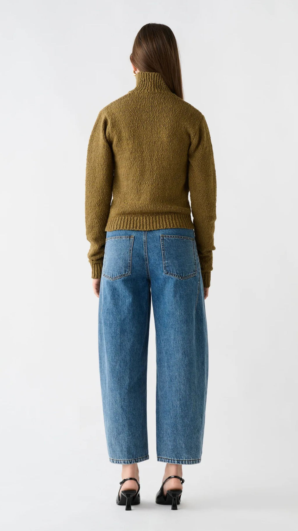 Incline Funnel Cardigan
