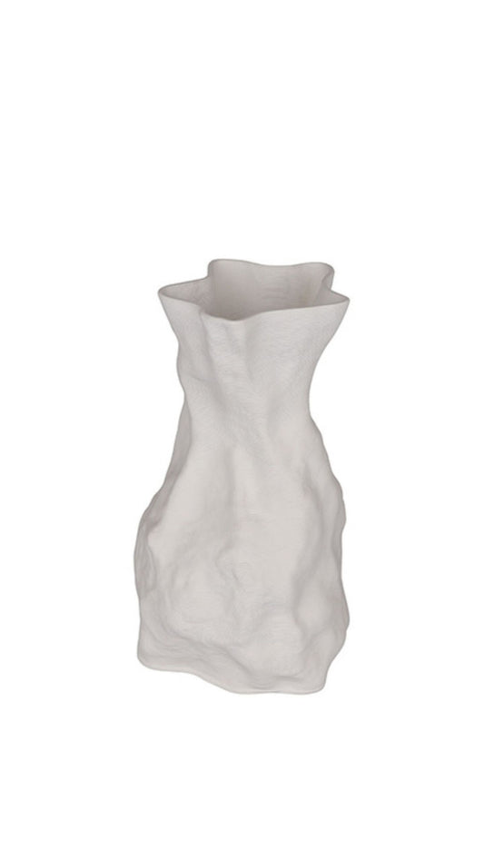 Zoe White 3D Ceramic Vase