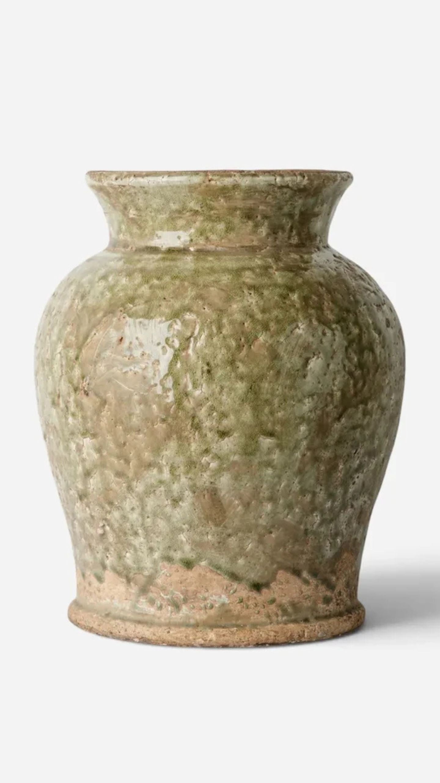 Celadon Garden Vase