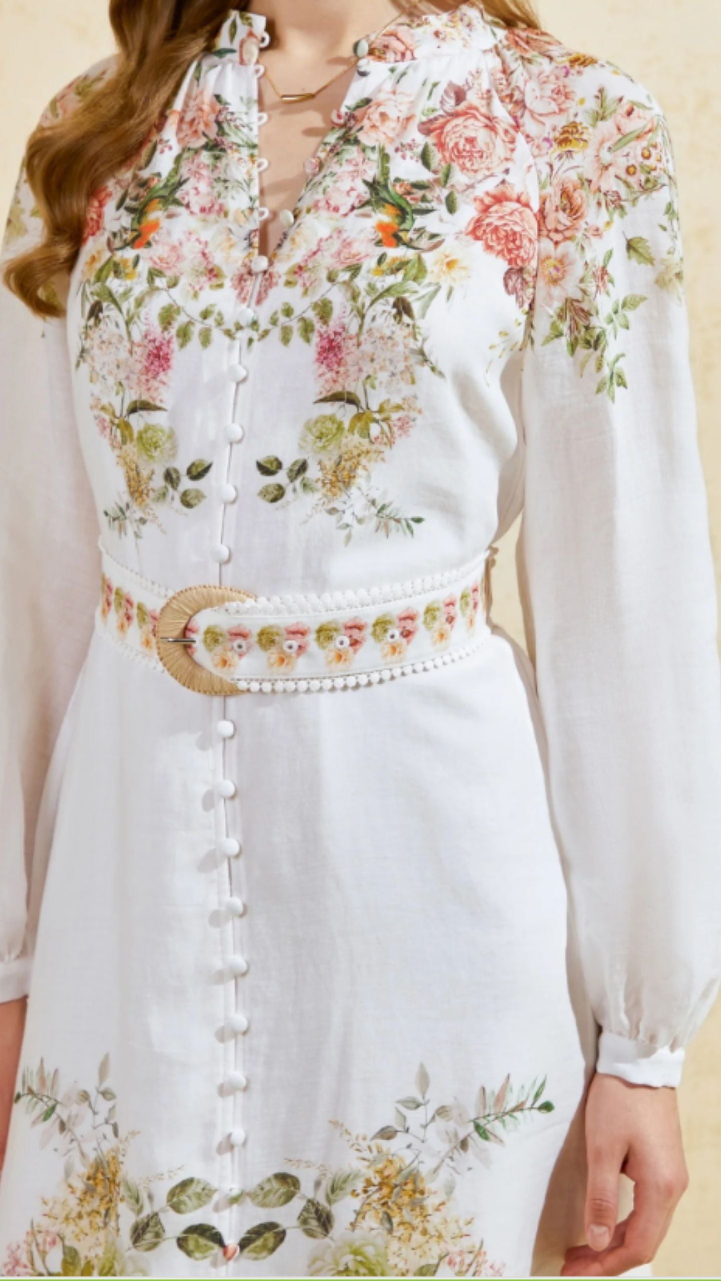 Heather Printed Dress