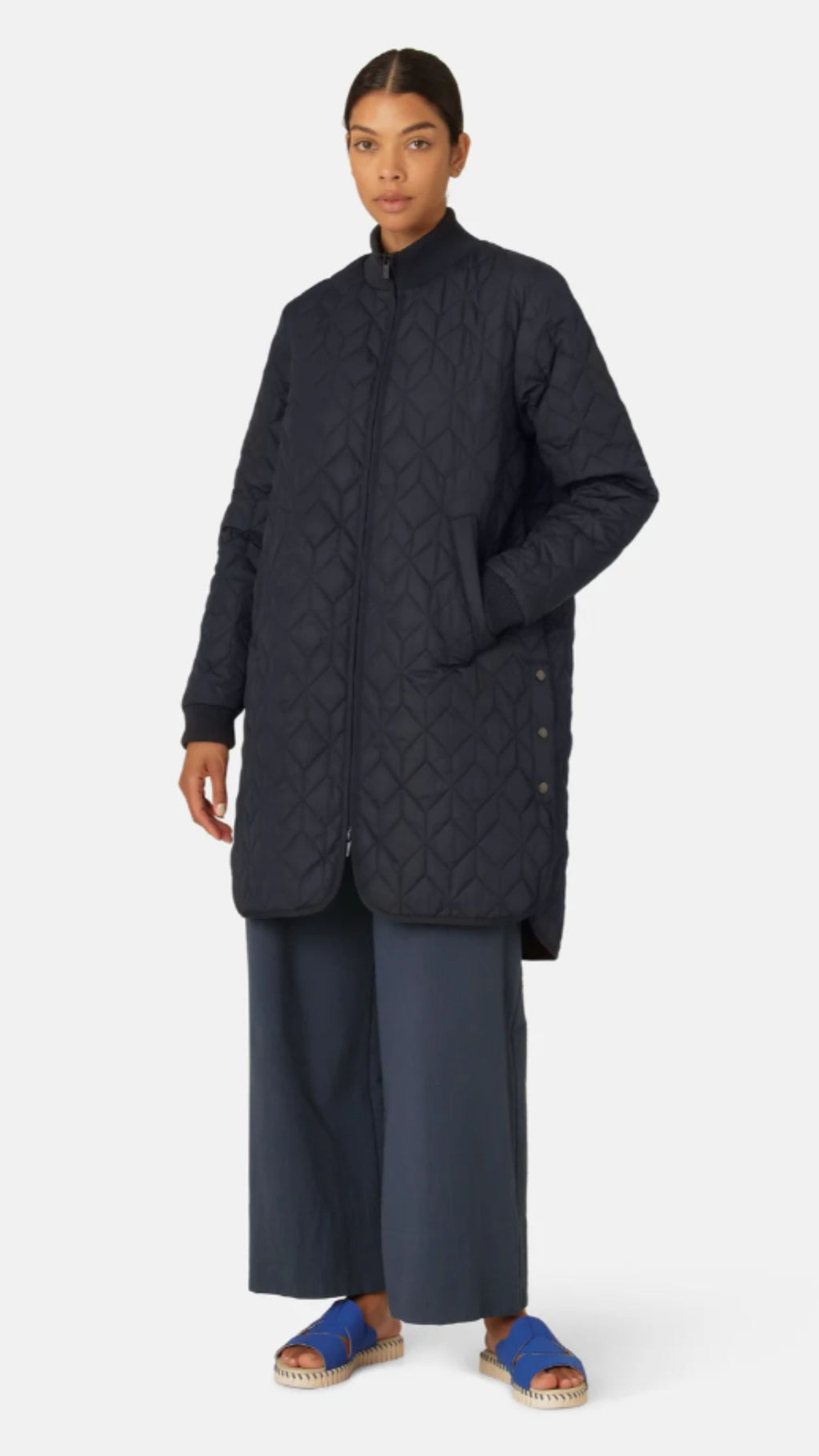 Long Quilt Coat